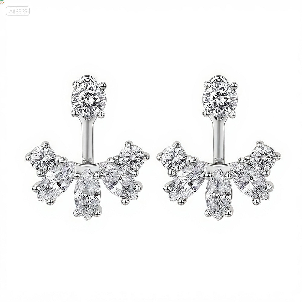 Sterling Sier Simple Temperamental Exquisite Two Rings