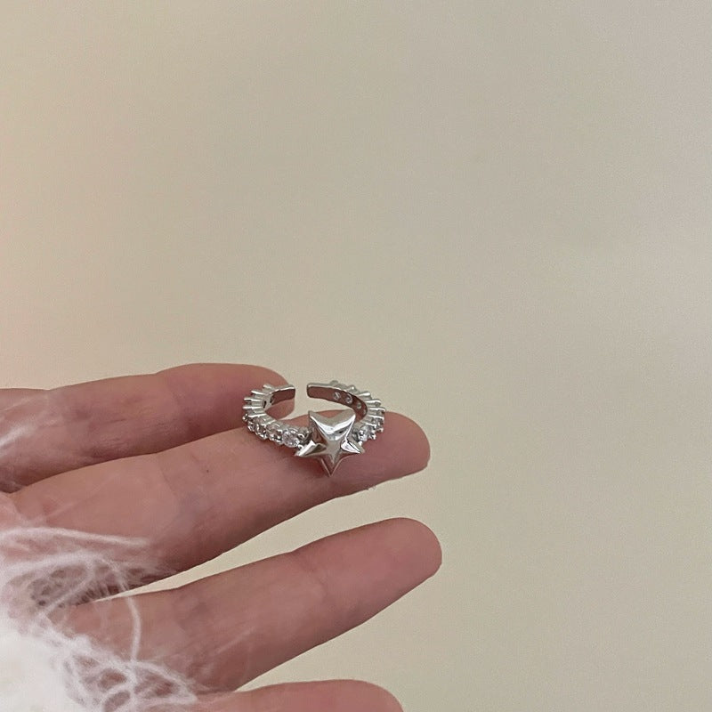 Women's Personalized Cold Style Index Finger Affordable Luxury High-grade Minority Rings