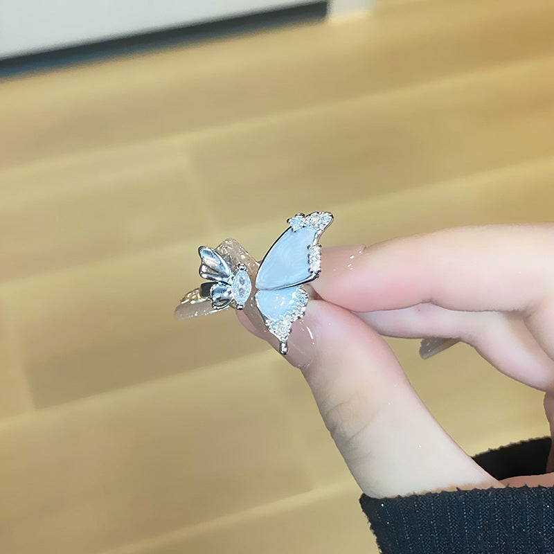 The Debris Series Gradient Female Design Rings