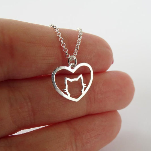 Stainless Steel Cute Small Animal Clavicle Necklaces