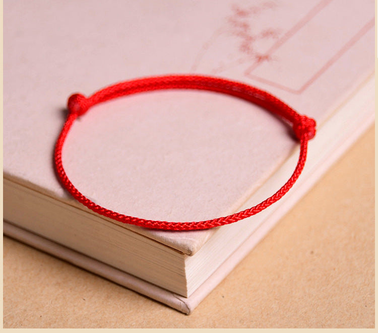 Slouchy Life Red Rope Binding Anklet Bracelets