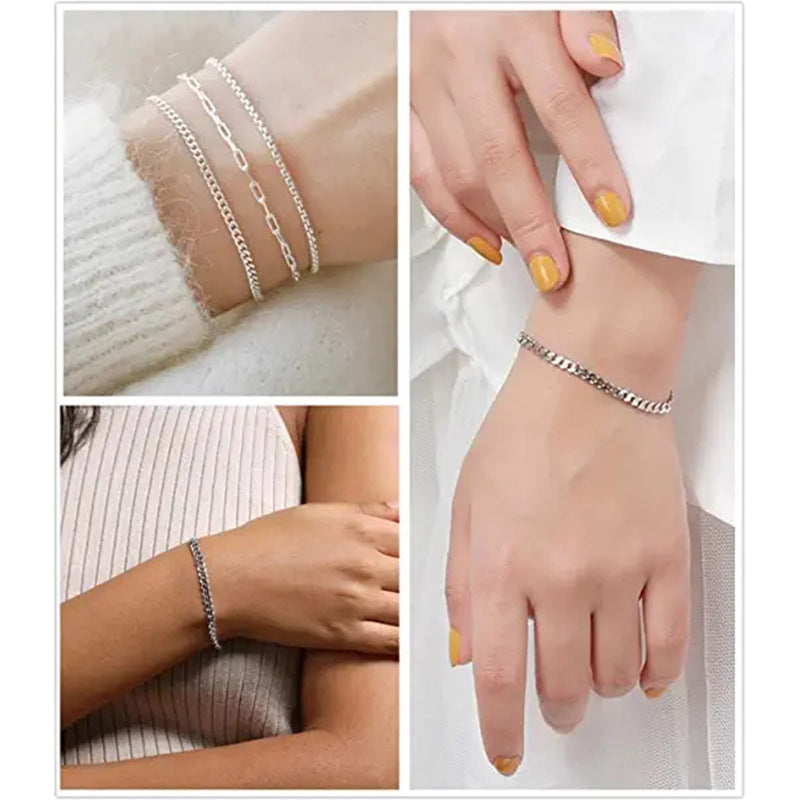 Ornament Fashion Steel Accessories Stainless Simple Bracelets