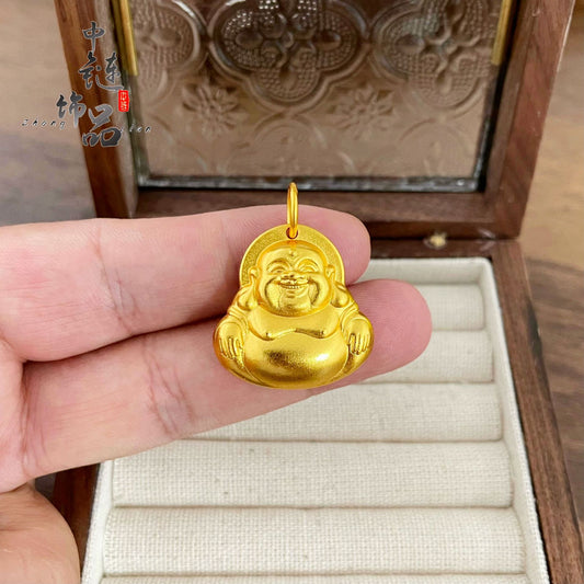 Color Preservation Ancient Style Alluvial Fu Pendants
