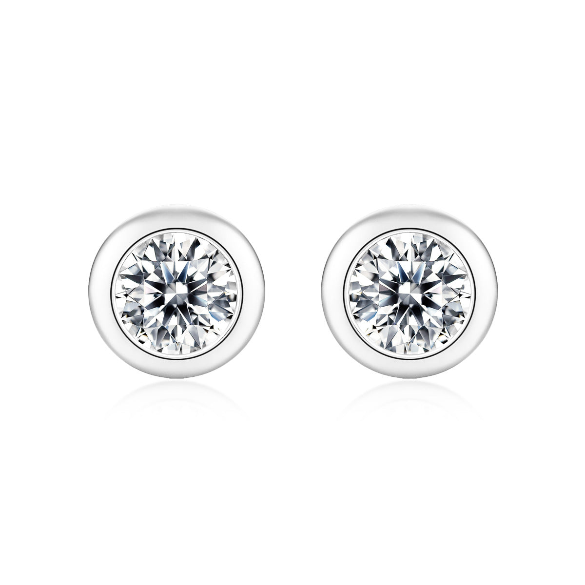Cool Classic Bubble Sier Simple Eardrops Earrings