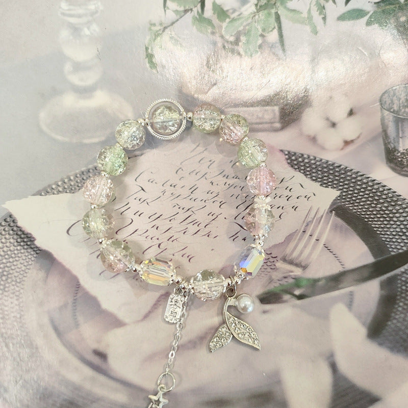 Moon Glazed Female Design Simple High Sense Versatile Bracelet