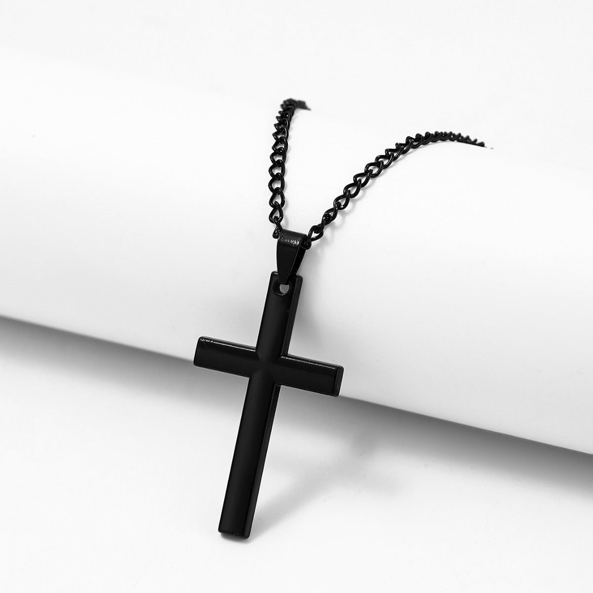 Retro Stride Hip Hop Trend Cross Necklaces