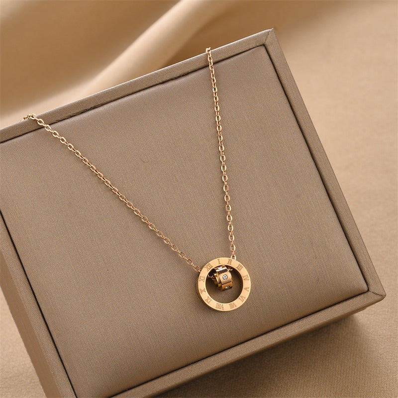 Accessories Fashion Personalized Simple Clavicle Chain Necklaces