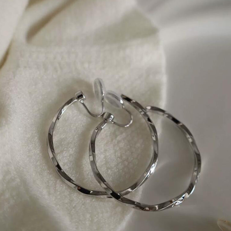 Women's Hoop Trendy Niche Design Elegant High-grade Earrings