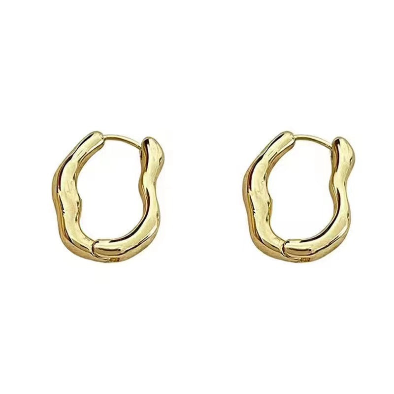 Women's Ear Clip Sier Trendy Simplicity Temperament Earrings