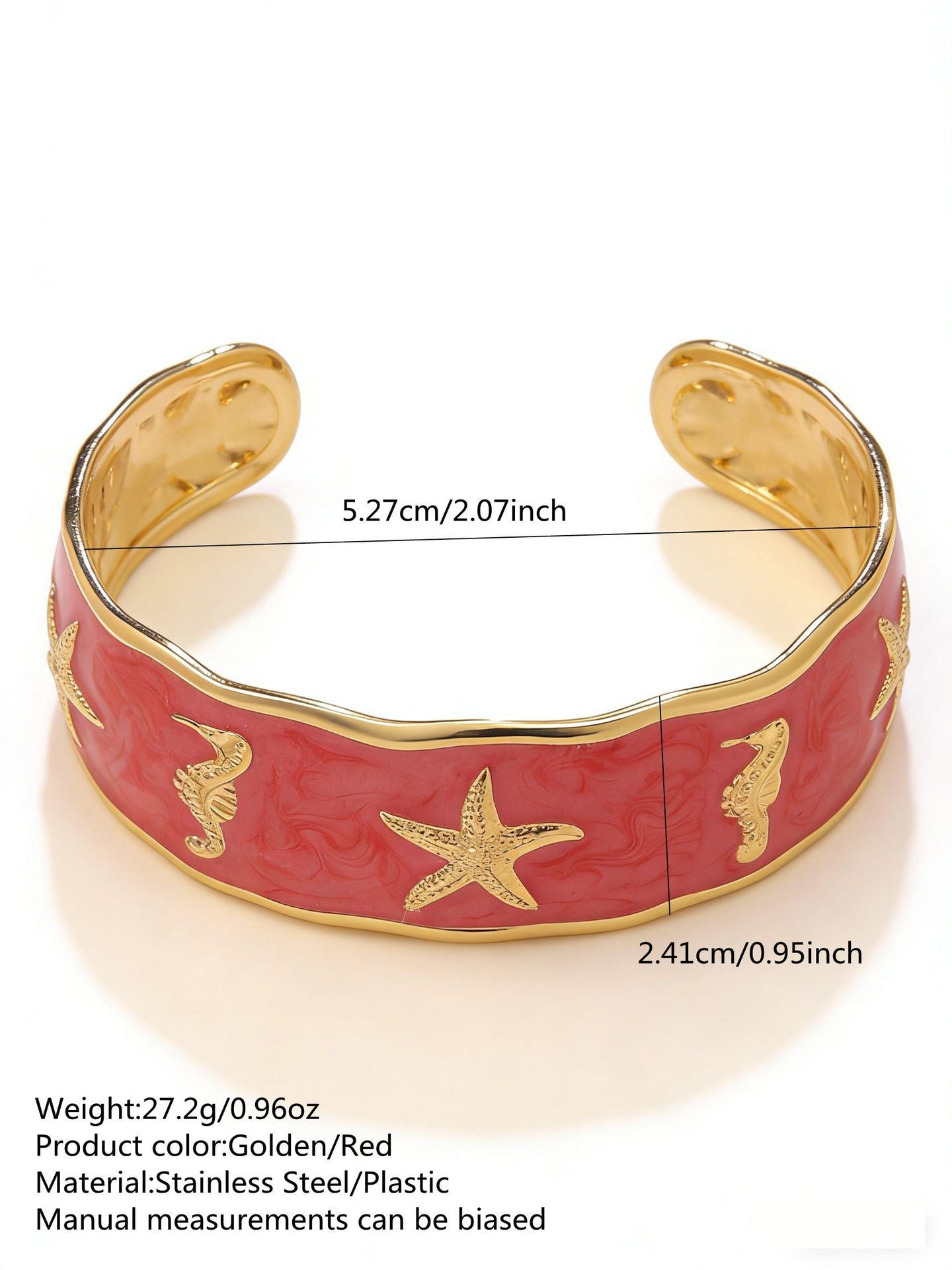 Steel Oil Dripping Cherry Special Interest Light Luxury Flowers Openings Bracelet