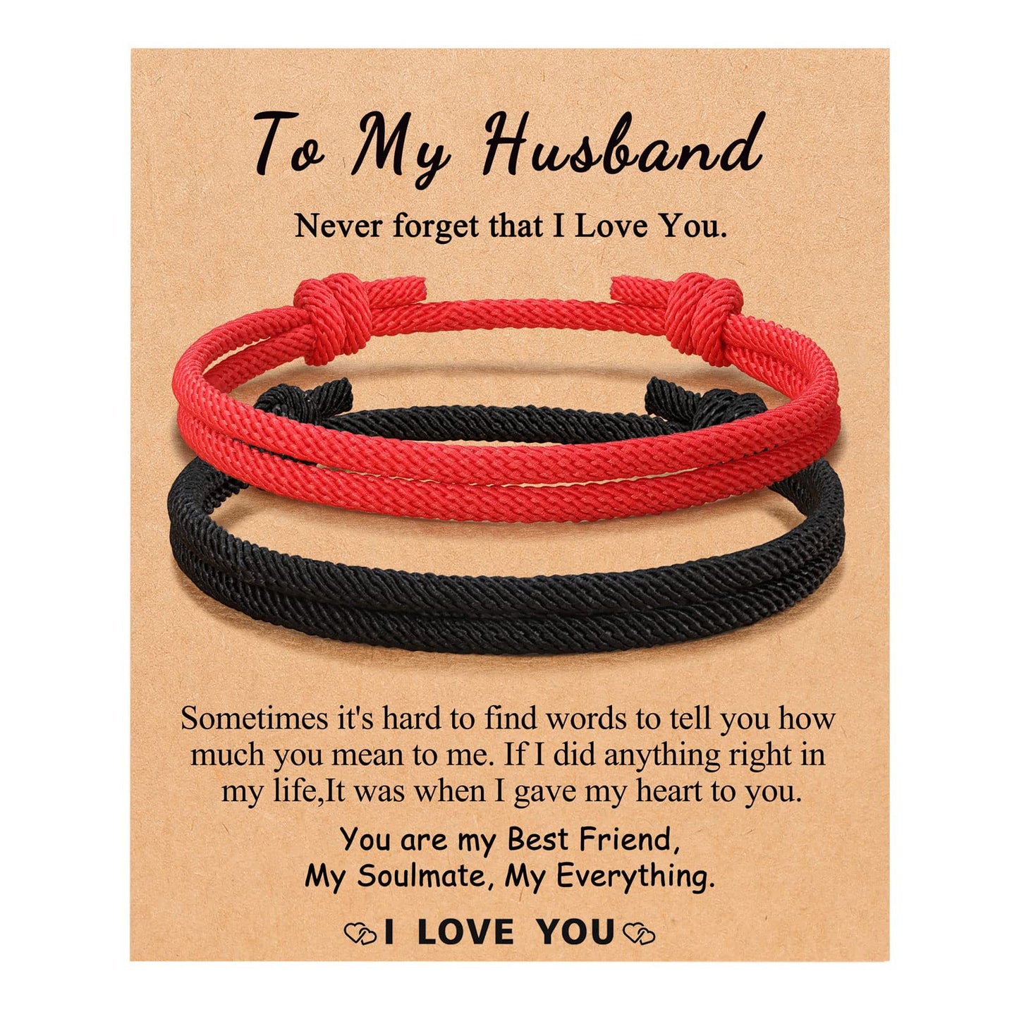 Strap Soul Mate Couple Valentine's Day Birthday Gift Bracelets