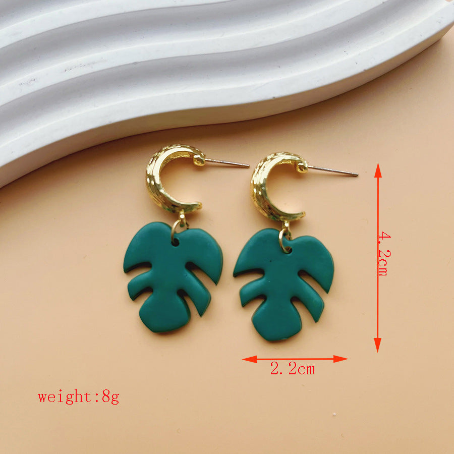 Seaside Beach Vacation Niche High-grade Handmade Earrings