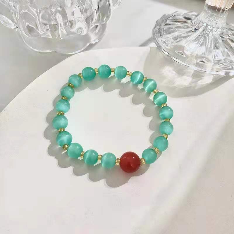 Women's Opal Crystal Agate Fashion Simple Live Bracelets