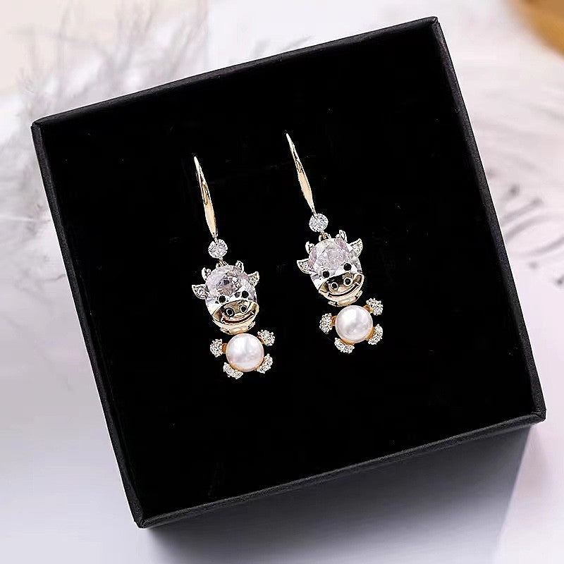 Chinese Style Design Animal Collection Female Fashion Cool Earrings