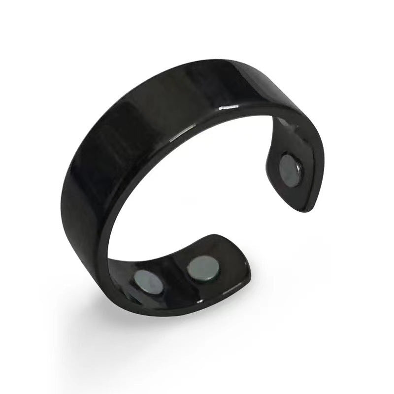 Double Magnet Four Magnetic Suction Health Rings