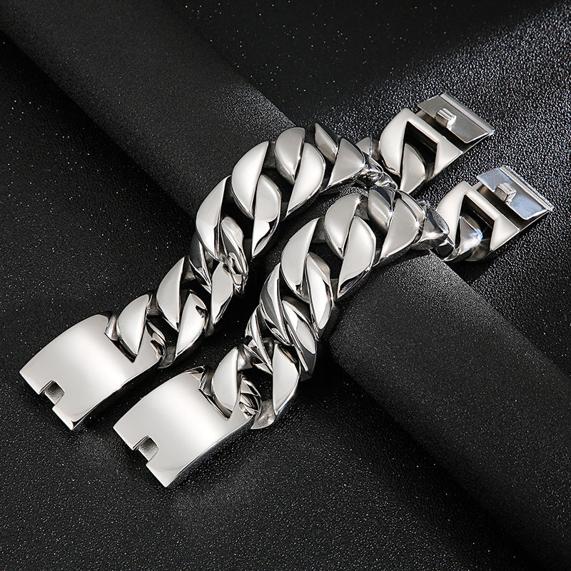 Men's Type Titanium Steel Fashion Jewelry Personality Bracelets