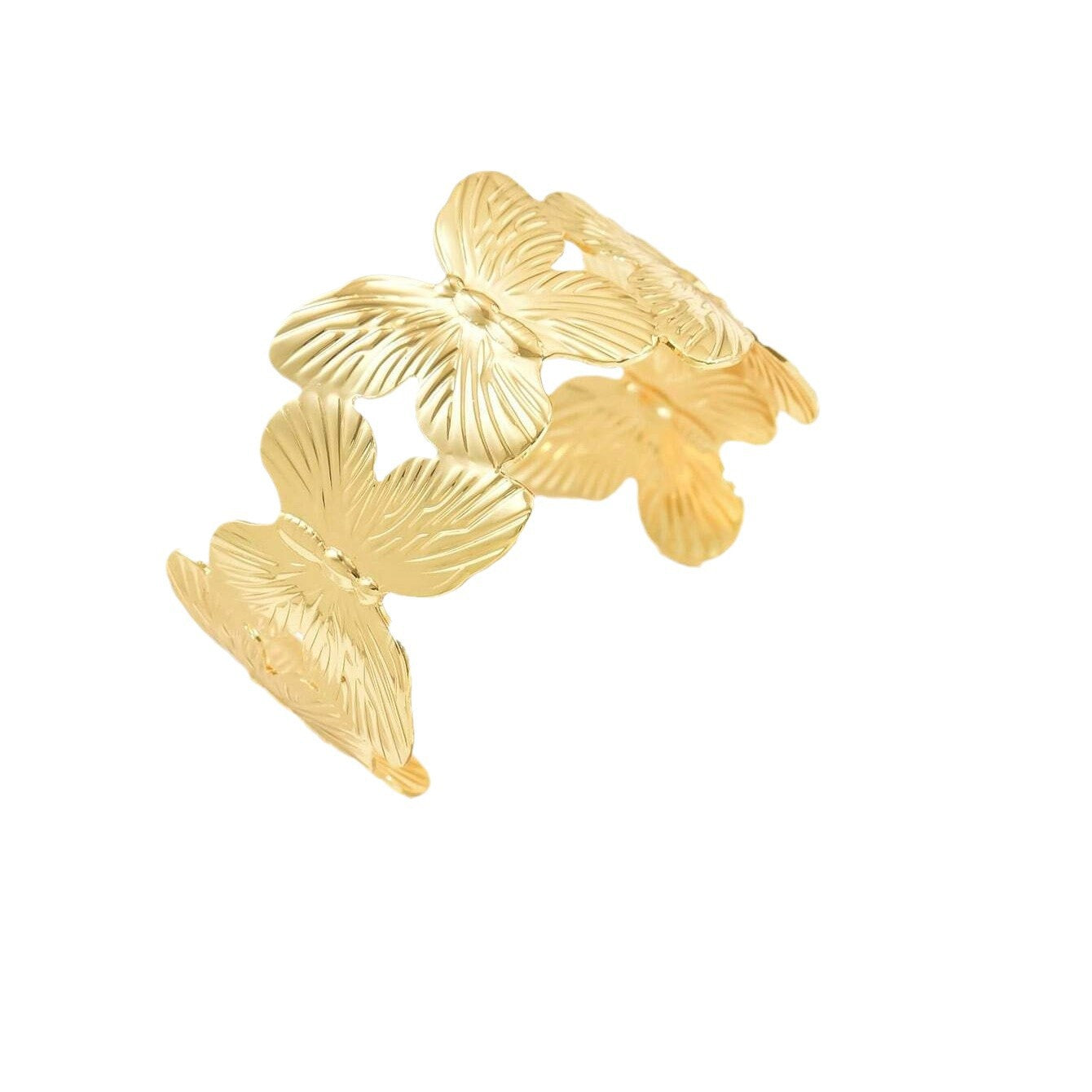 Butterfly Retro With Opening Elegant Graceful Popular Ladies Bracelet