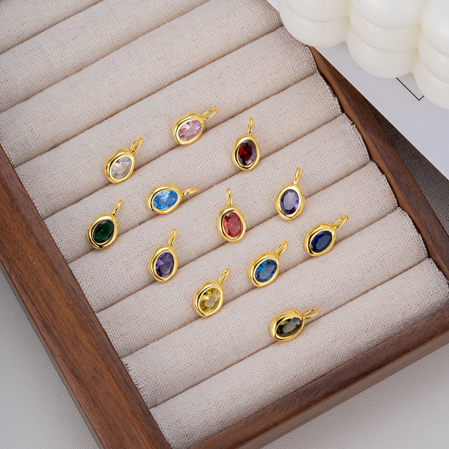 Sterling Sier Birthstone Lucky High Sense Necklaces