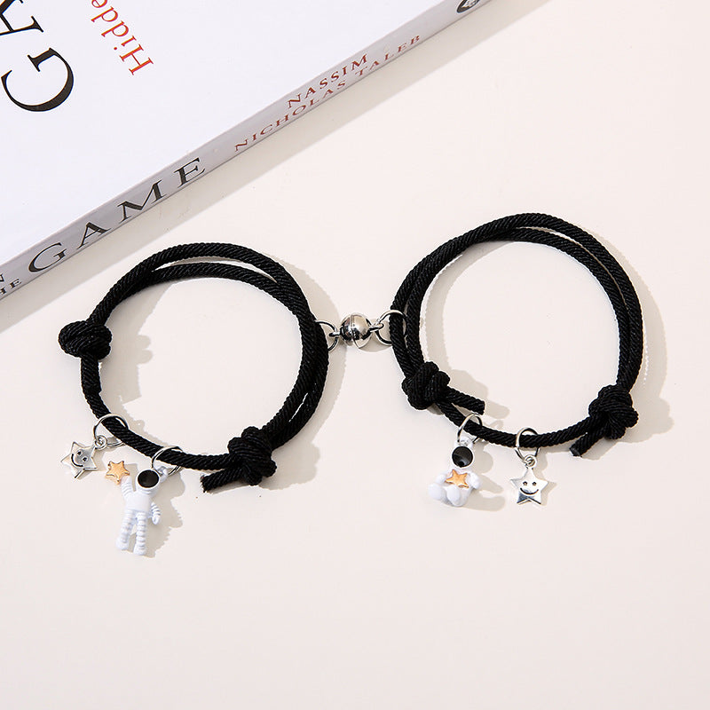 Fashion Simple Pick Astronaut Spaceman Milan Bracelets