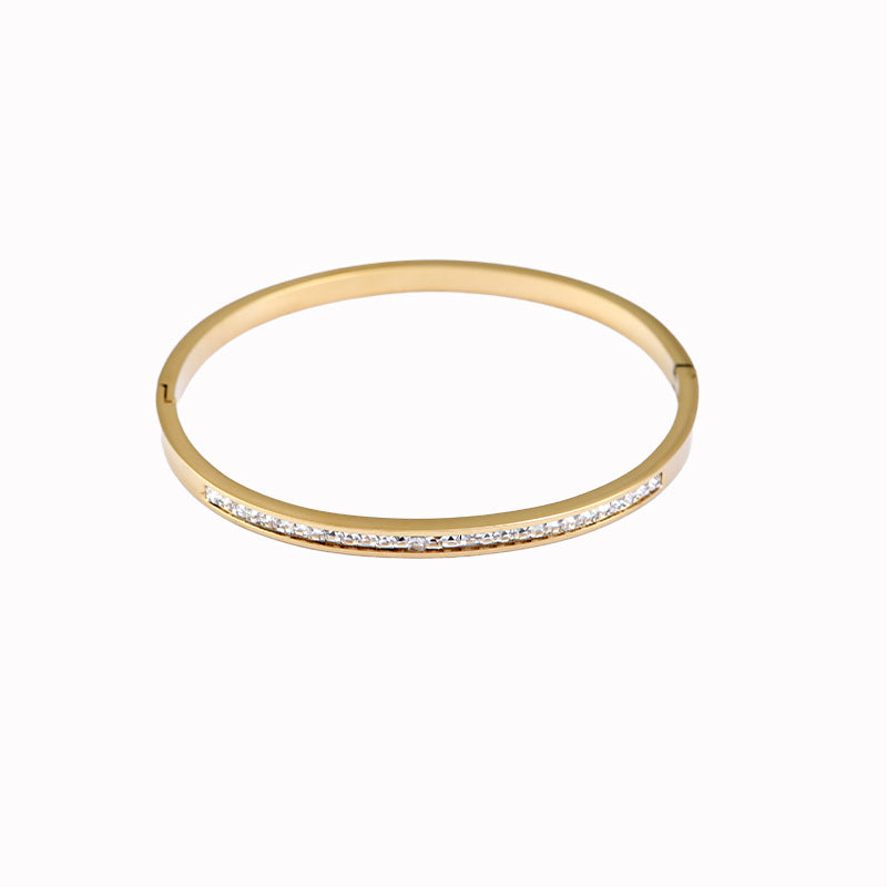 Women's Stainless Steel For Titanium No Fading High-grade Starry Bracelets