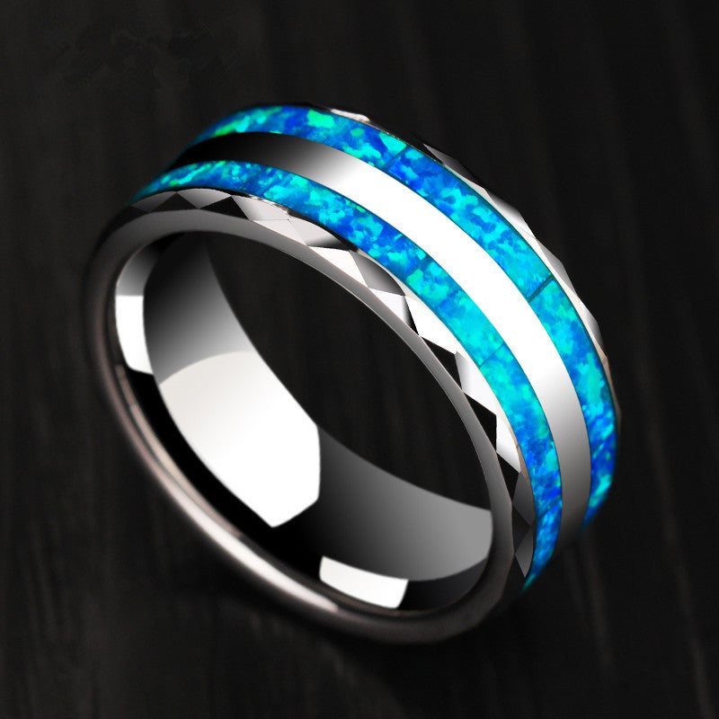 Selling Fashion Double Bevel Cutting Sticker Ring