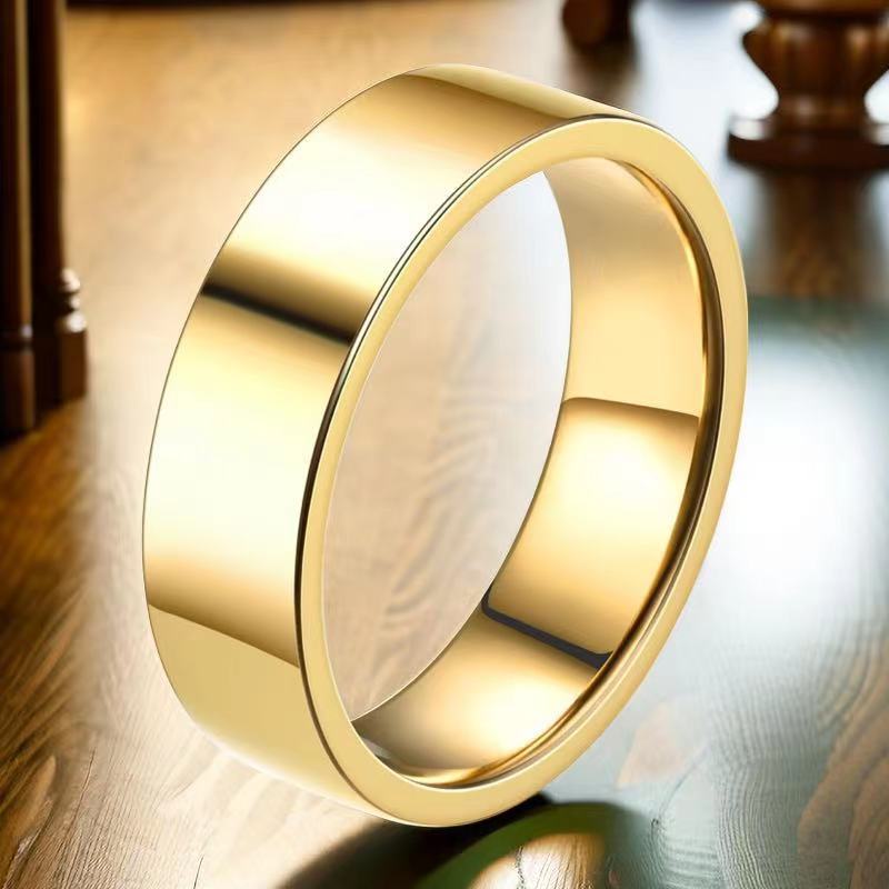 Women's Not Fade French Minority Wind Simple Ring