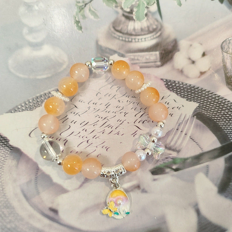 Moon Glazed Female Design Simple High Sense Versatile Bracelet