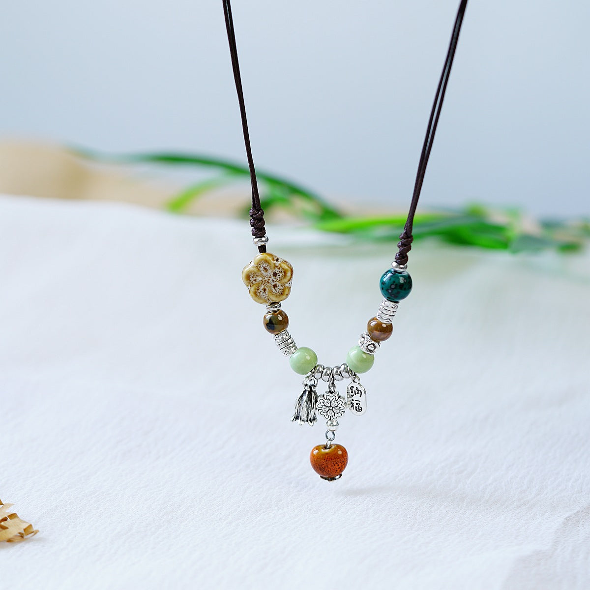 Style Personality Plenty Of Fish Ceramic Female Necklaces