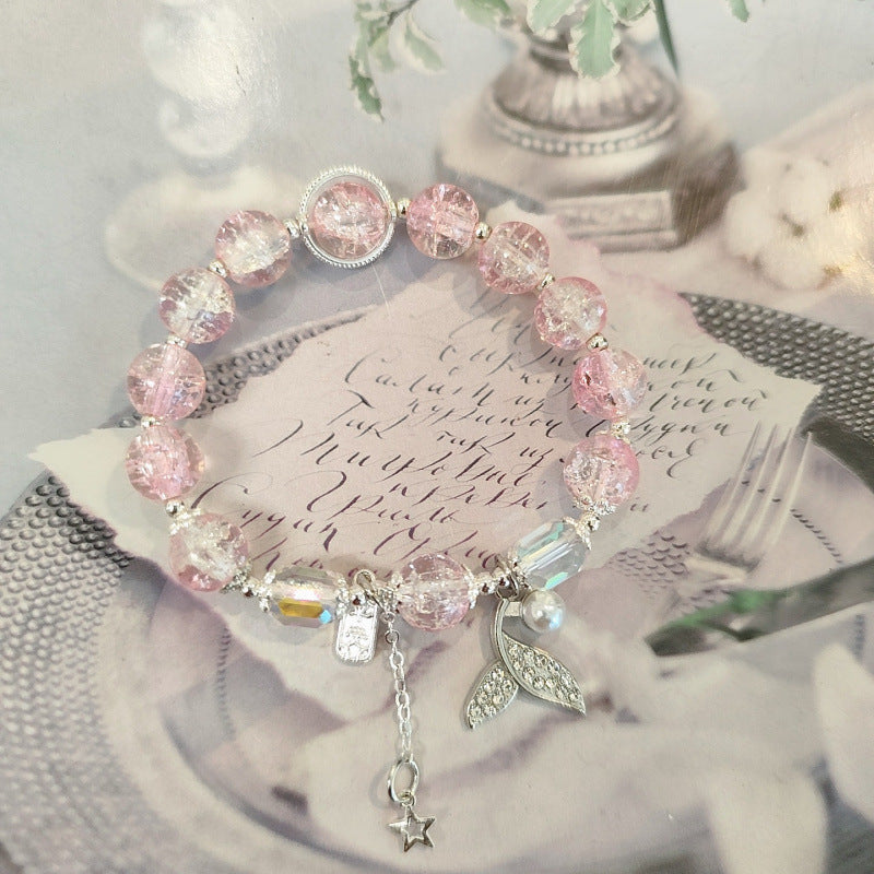 Moon Glazed Female Design Simple High Sense Versatile Bracelet