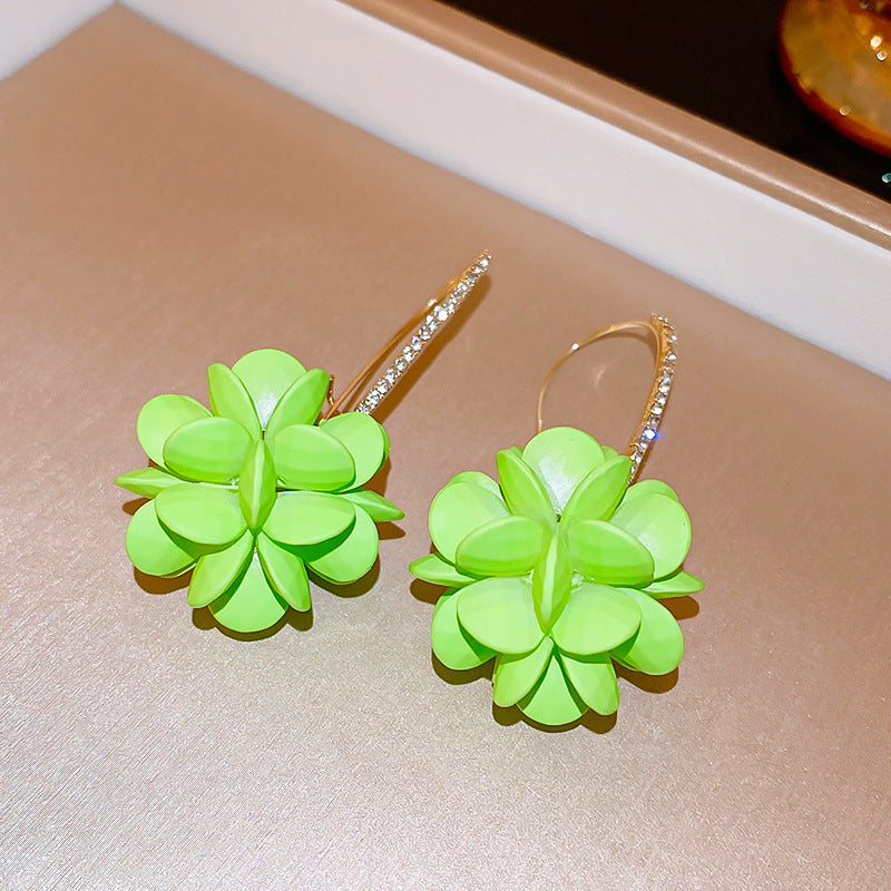 Ear Hook Fresh Delicate Light Luxury High-grade Design Sense Rings