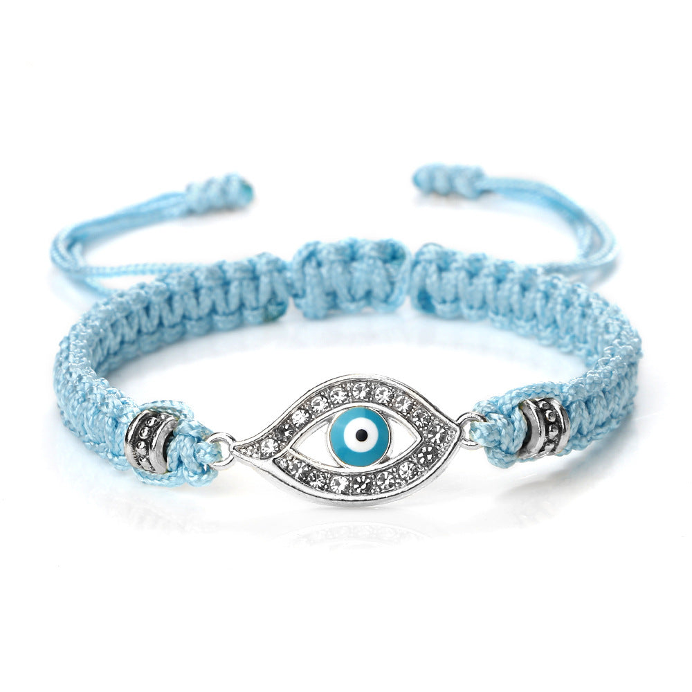 Devil's Eye Starry Eyes Woven Couple Bracelet