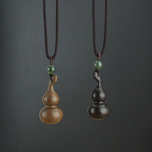 Women's & Men's Ping An Fu Lu Long Sweater Chain Simple Necklaces