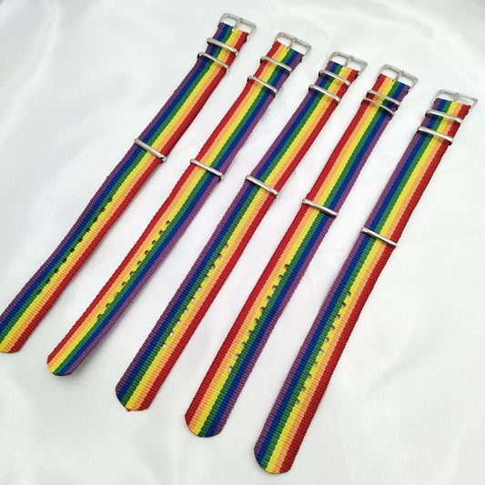 New Rainbow Wrist Colorful Heart Elegant Bracelet