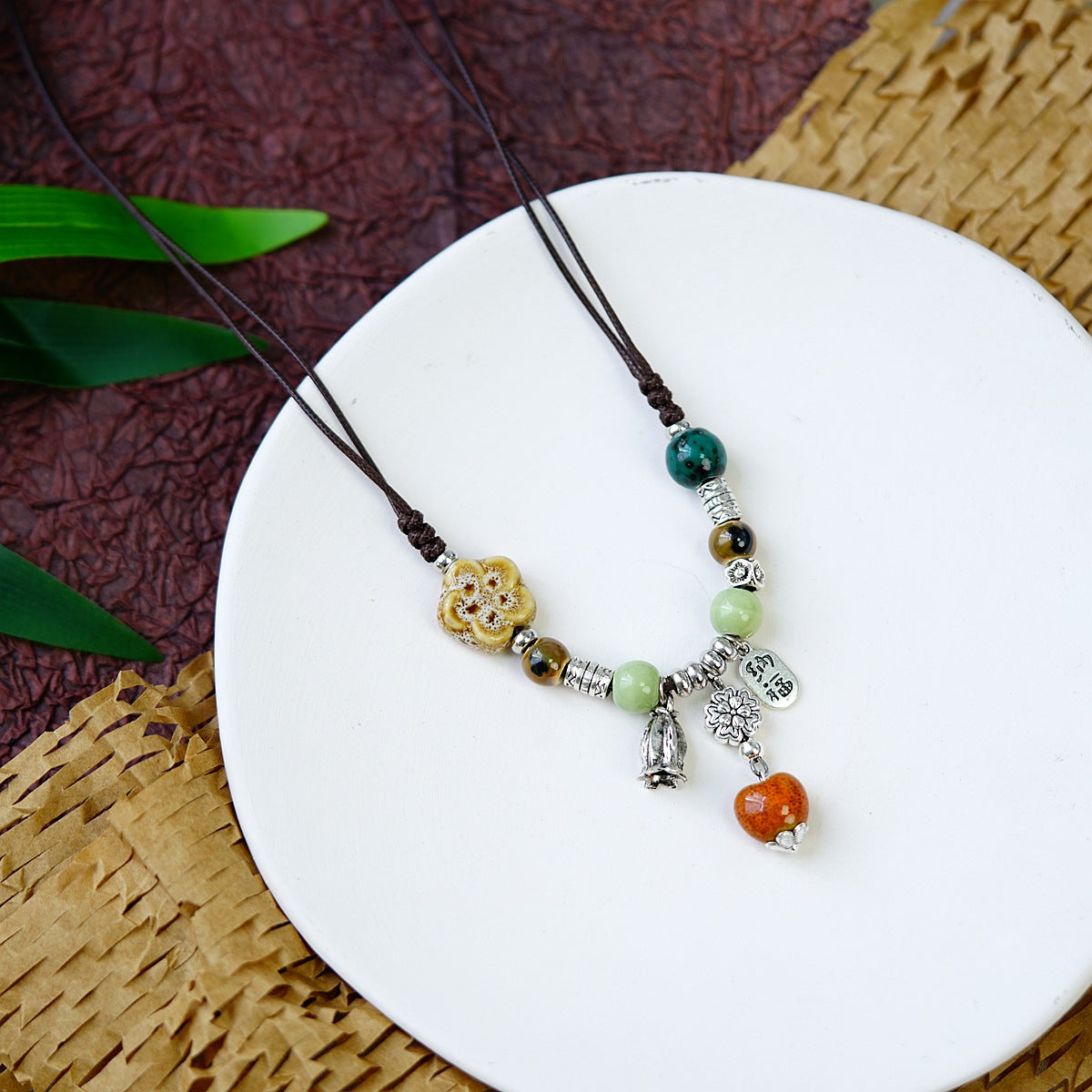 Style Personality Plenty Of Fish Ceramic Female Necklaces