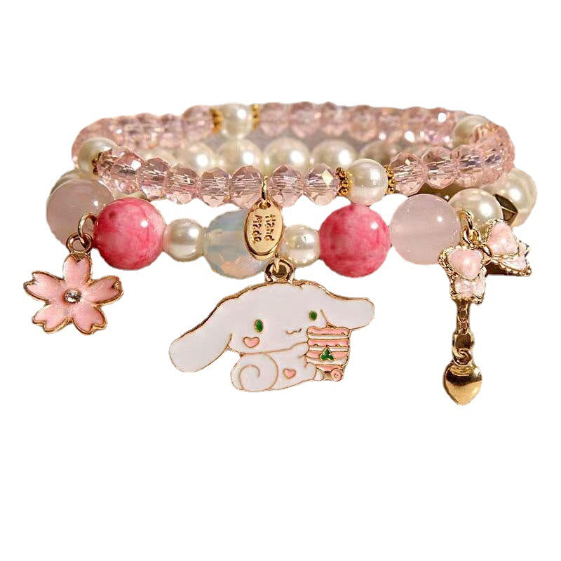 Melody Ice Cream Big Ear Dog Bracelets