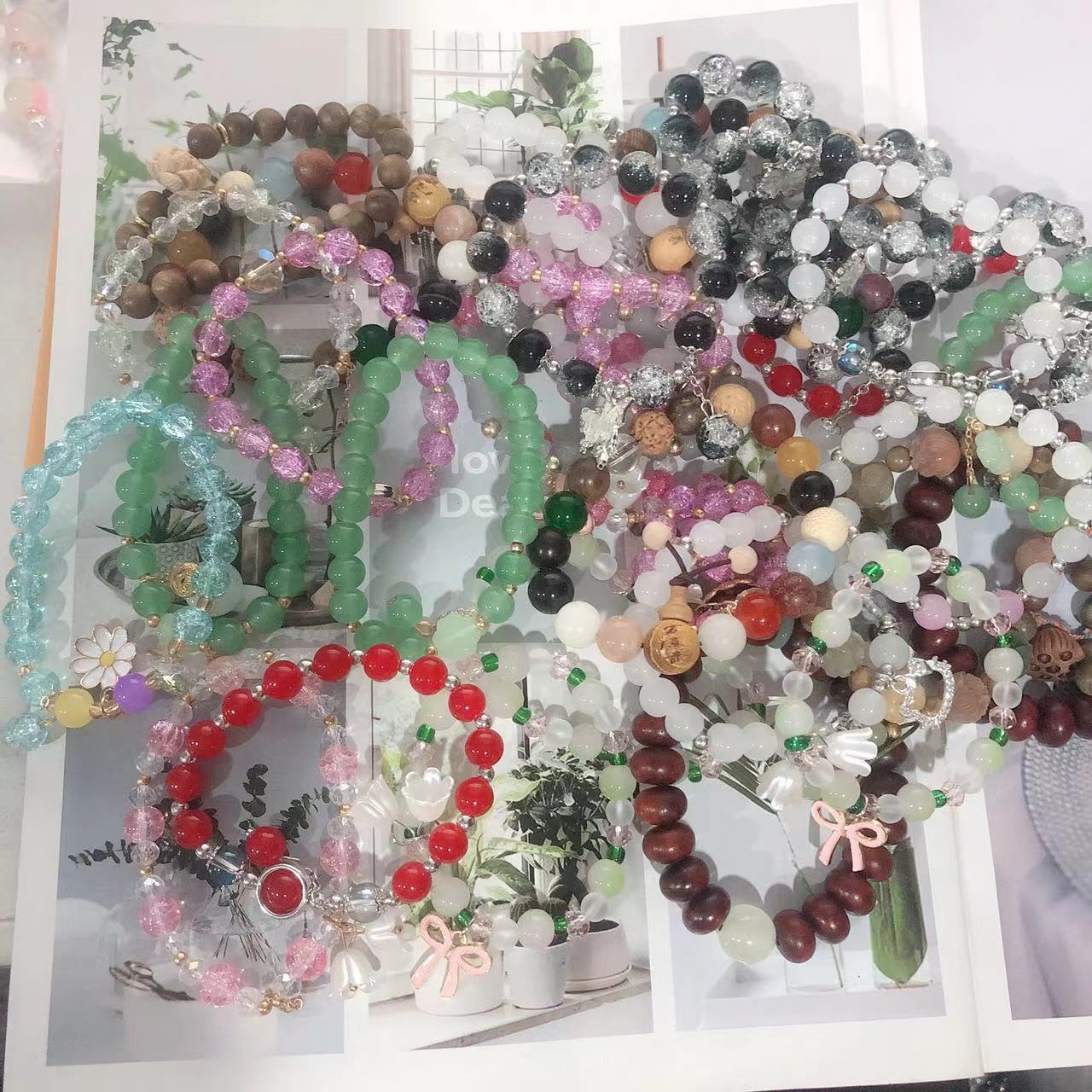 Butterfly Glazed Design Mori Sweet Ice Bracelets