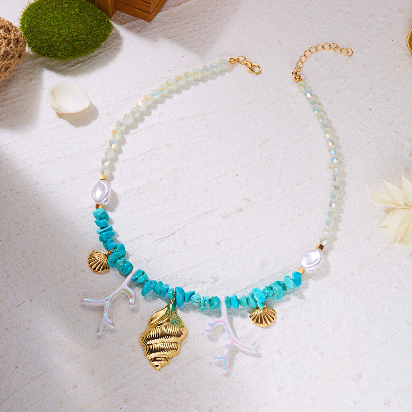 Bead Beach Marine Wild Starfish Shell Necklaces