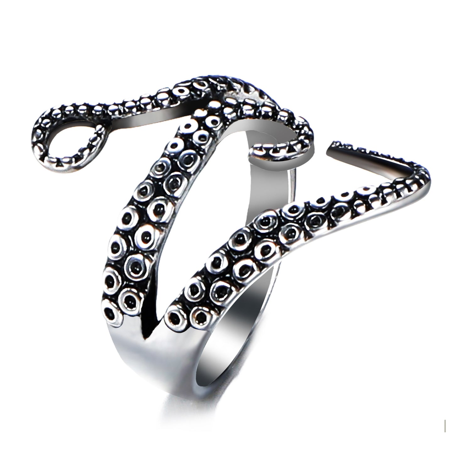 Men's Ornament Stainless Steel Octopus Classic Punk Rings