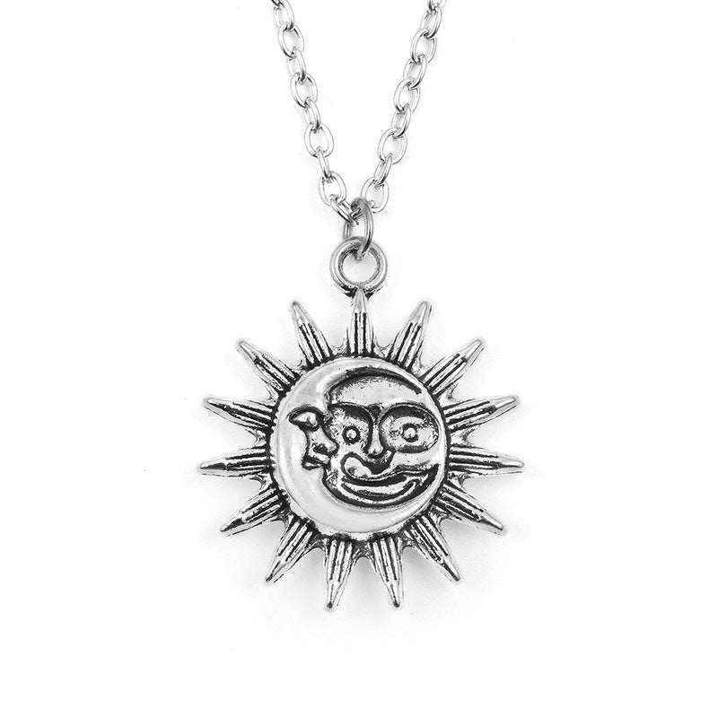 Sun Moon Female Style Personalized Design Pendants