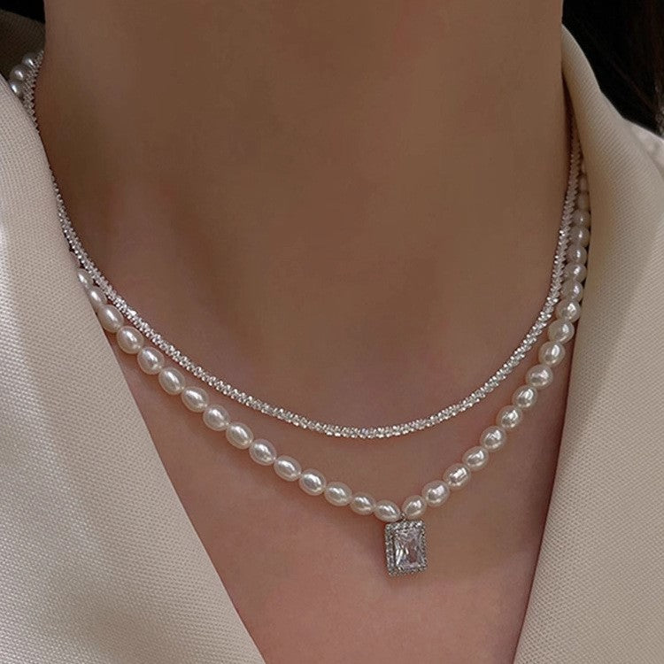 Women's Light Luxury High-grade Design Accessories Clavicle Necklaces