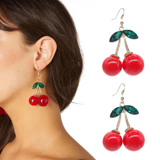 Durable Tassel Alloy Cute Texture Eardrop Earrings