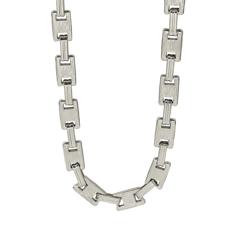 Trendy Stainless Gold Handmade Chain Waterproof Jewelry Set