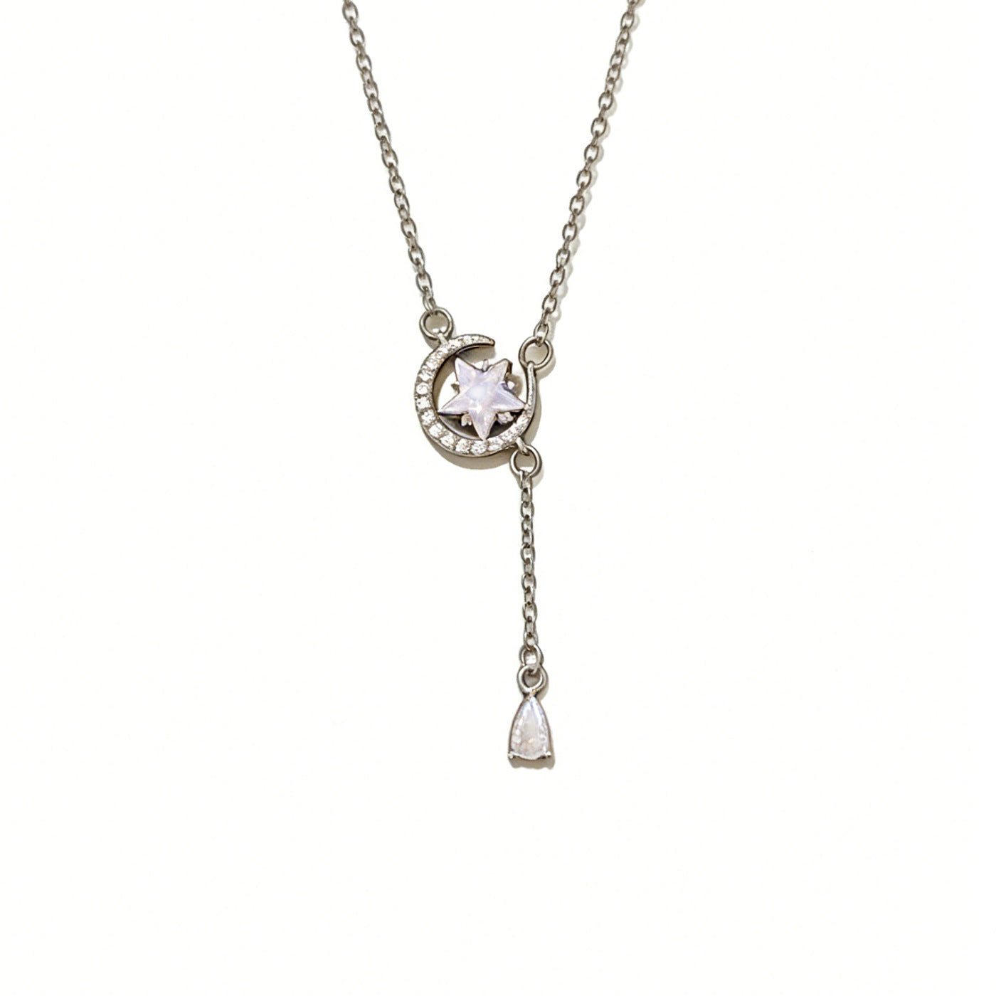 Women's Star Moon Asterism Zircon High-grade Sense Niche Fashion Necklaces