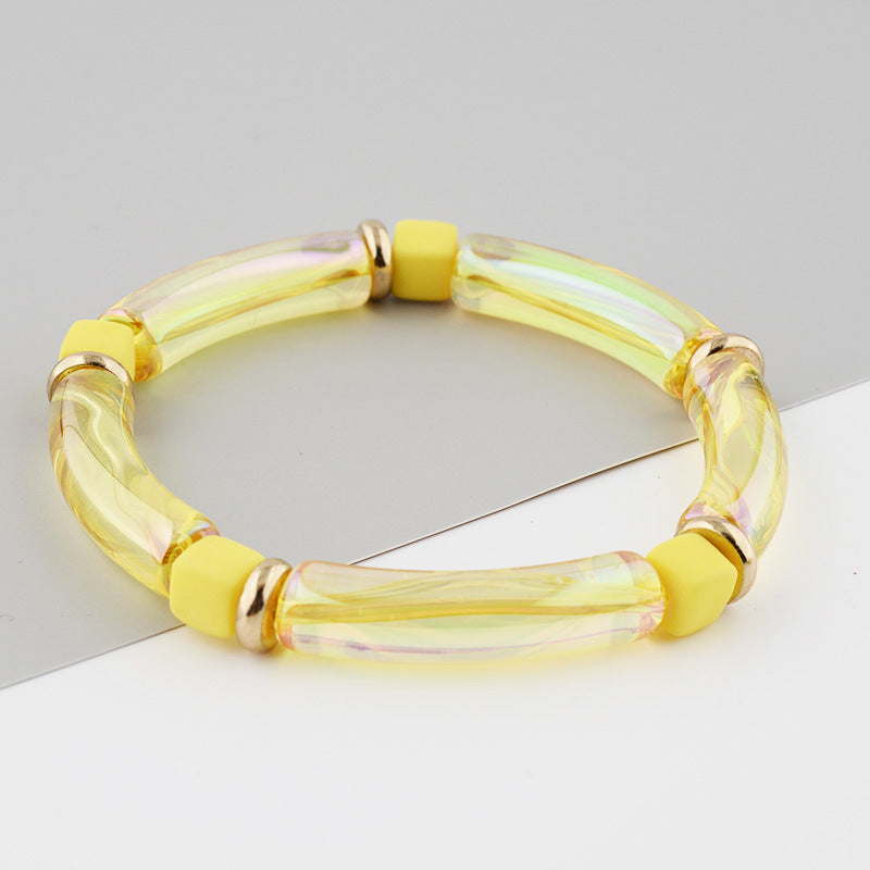 Elegant Fashion Classic Women's Acrylic Elbow Bracelet