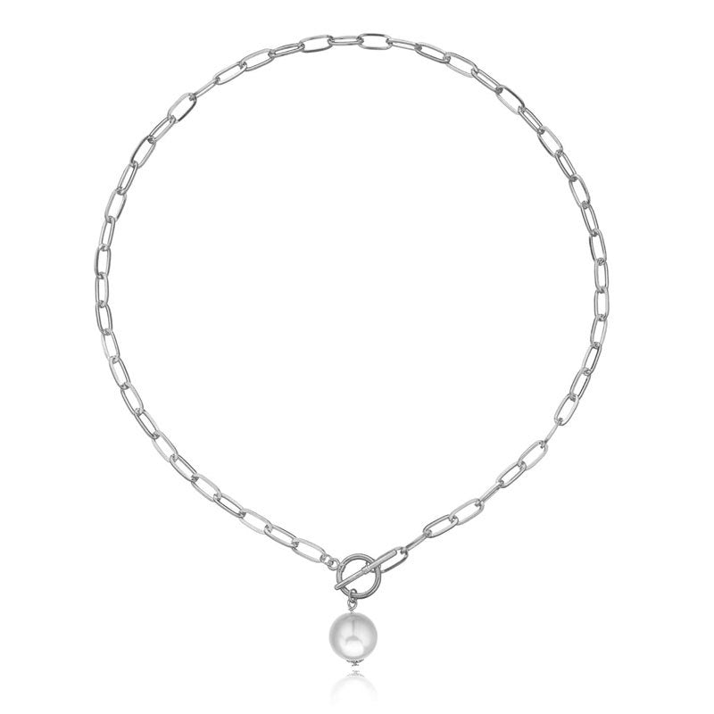 Women's Imitation Pearl Buckle For Light Luxury Minority Temperament Necklaces