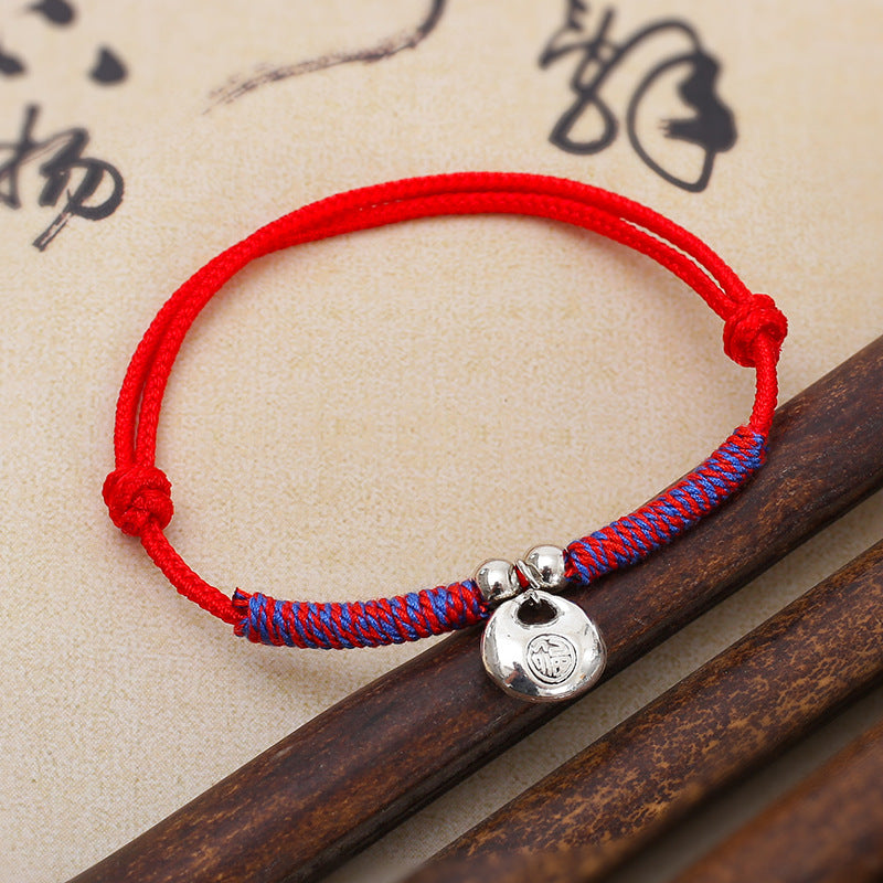 Red Rope Hand-woven Life Good Luck Bracelets