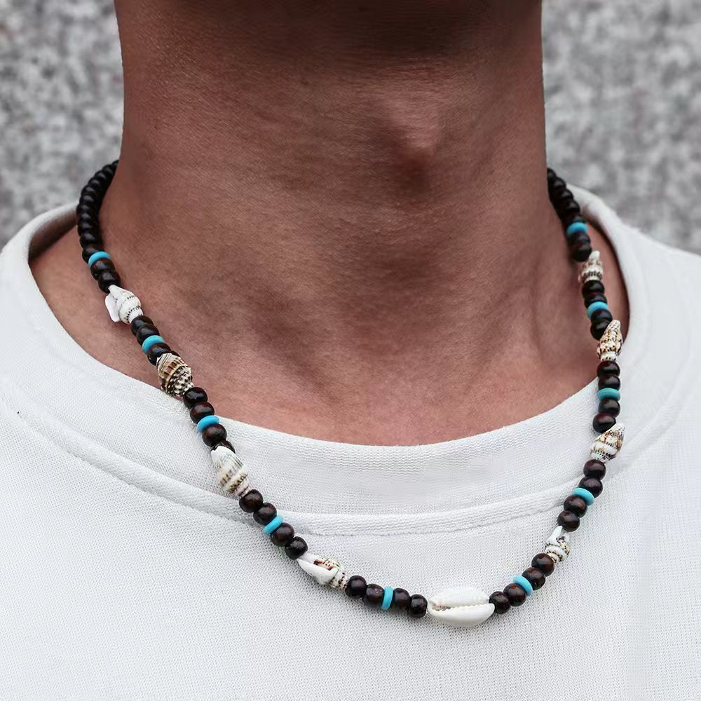 Beach Vacation Conch Teeth Design High-grade Necklace