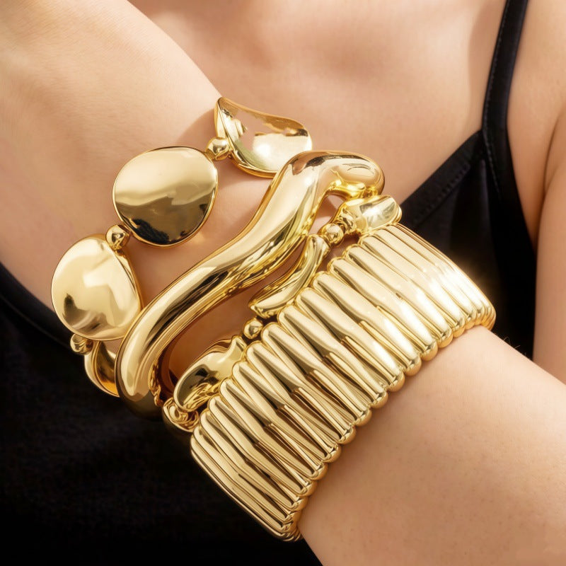 Fashion Irregular Design Daily Clothing Exquisite Bracelets