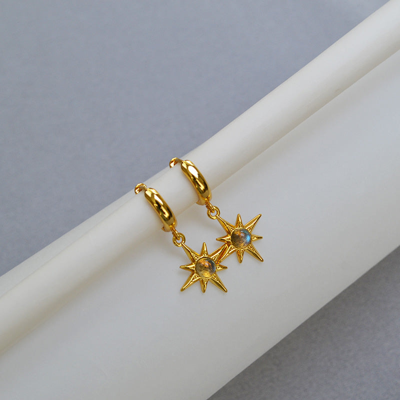 Awn Star Labradorite Small Exquisite Everyday Rings