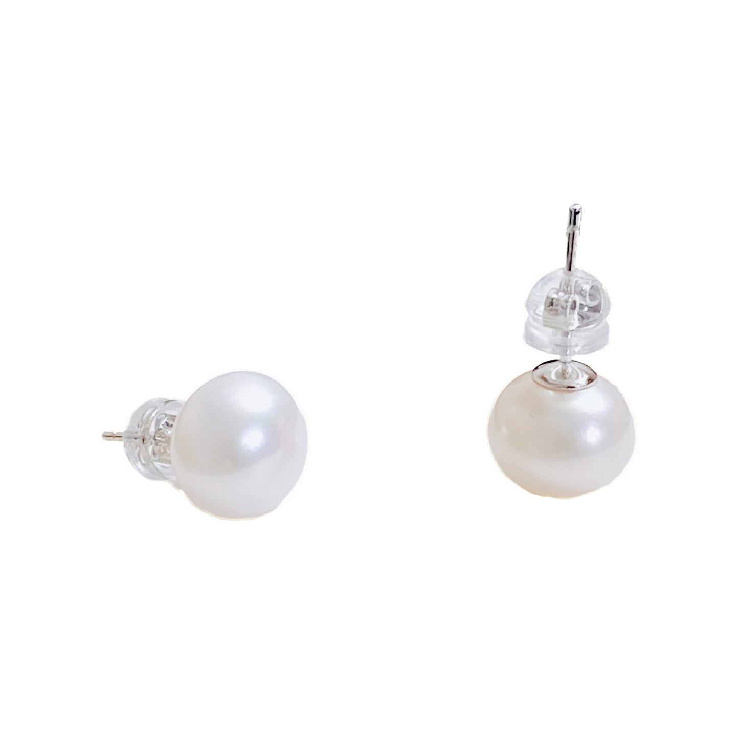 High-grade Natural Freshwater Pearl Ear Sterling Earrings